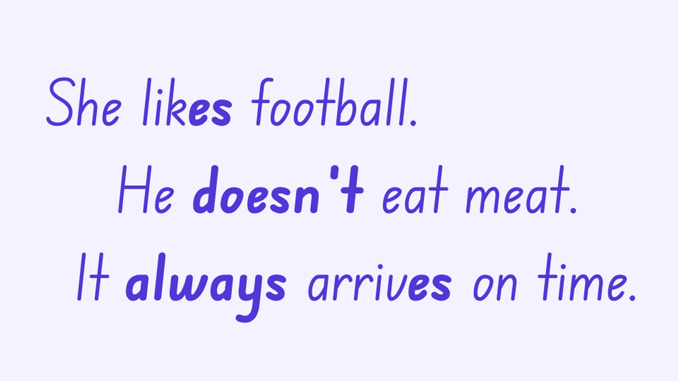 Present Simple (Regular Verbs): He She It Worksheet with Answers | Twee