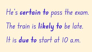 Phrases to Refer to Certainty and Probability