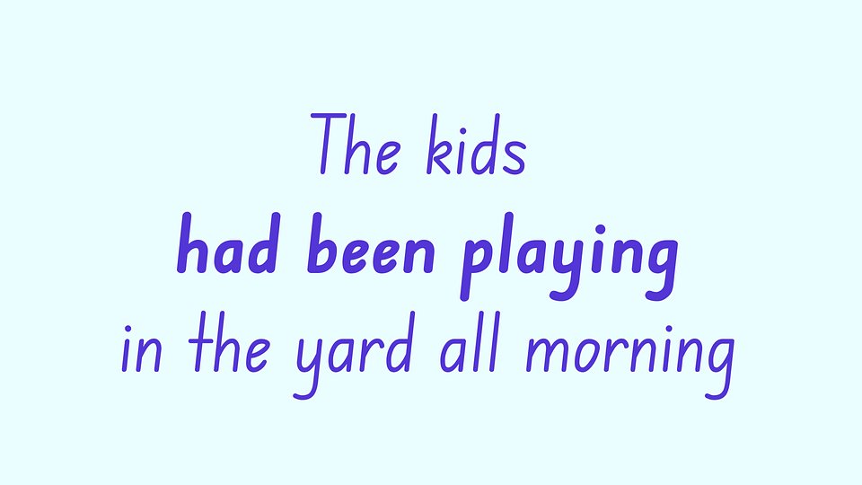 PAST PERFECT CONTINUOUS TENSE WORKSHEET WITH ANSWERS PDF visual data 4